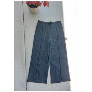 ART Zipper Front High Waisted Pants